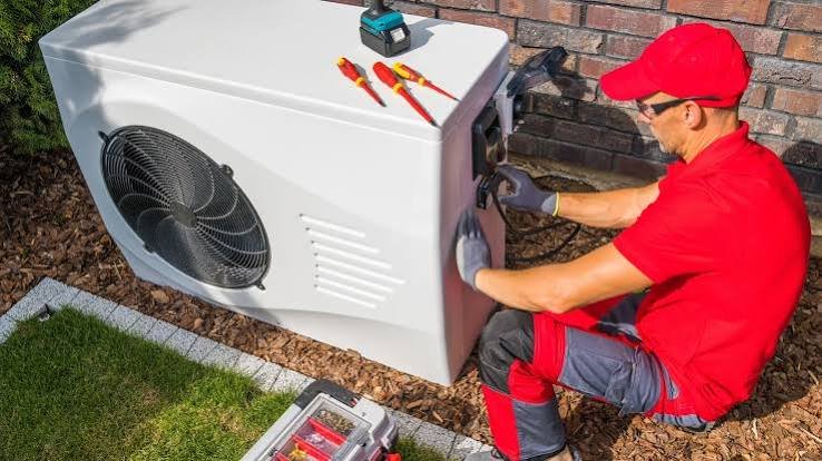 heat pump installation